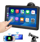 Wireless Carplay Screen for Car, 7" HD Touch Screen Portable Car Stereo