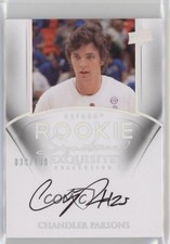 2011 Exquisite Collection Rookie Signatures 39/199 Chandler Parsons #84 Auto 0p5