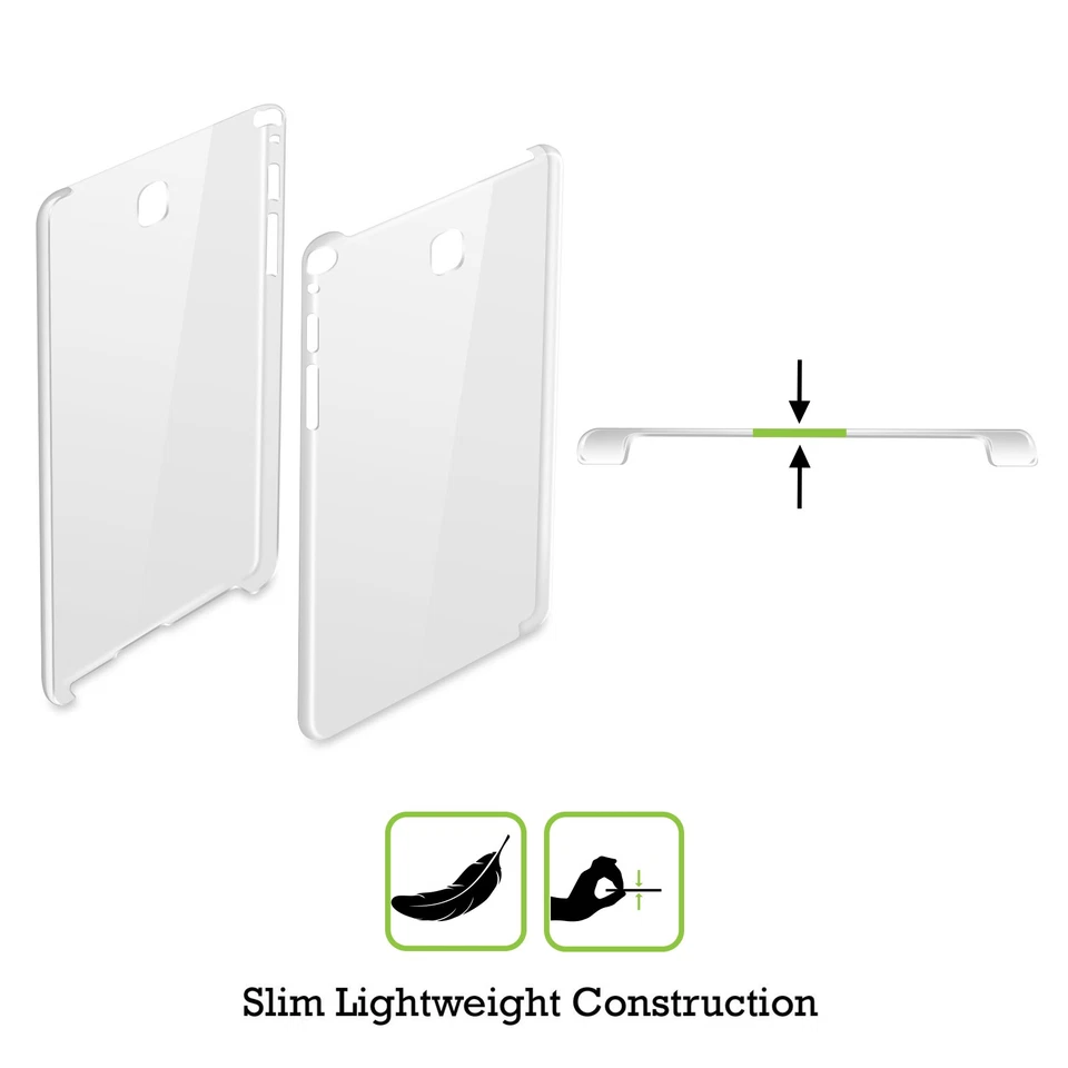 HEAD CASE DESIGNS MARBLE PRINTS HARD BACK CASE & WALLPAPER FOR SAMSUNG TABLETS 1 - Image 3 of 4