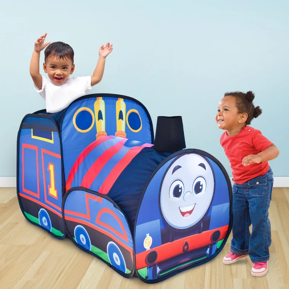 Thomas & Friends Pop up Tent, Polyester Material for inside & outside Use, Chil - Image 2 of 4
