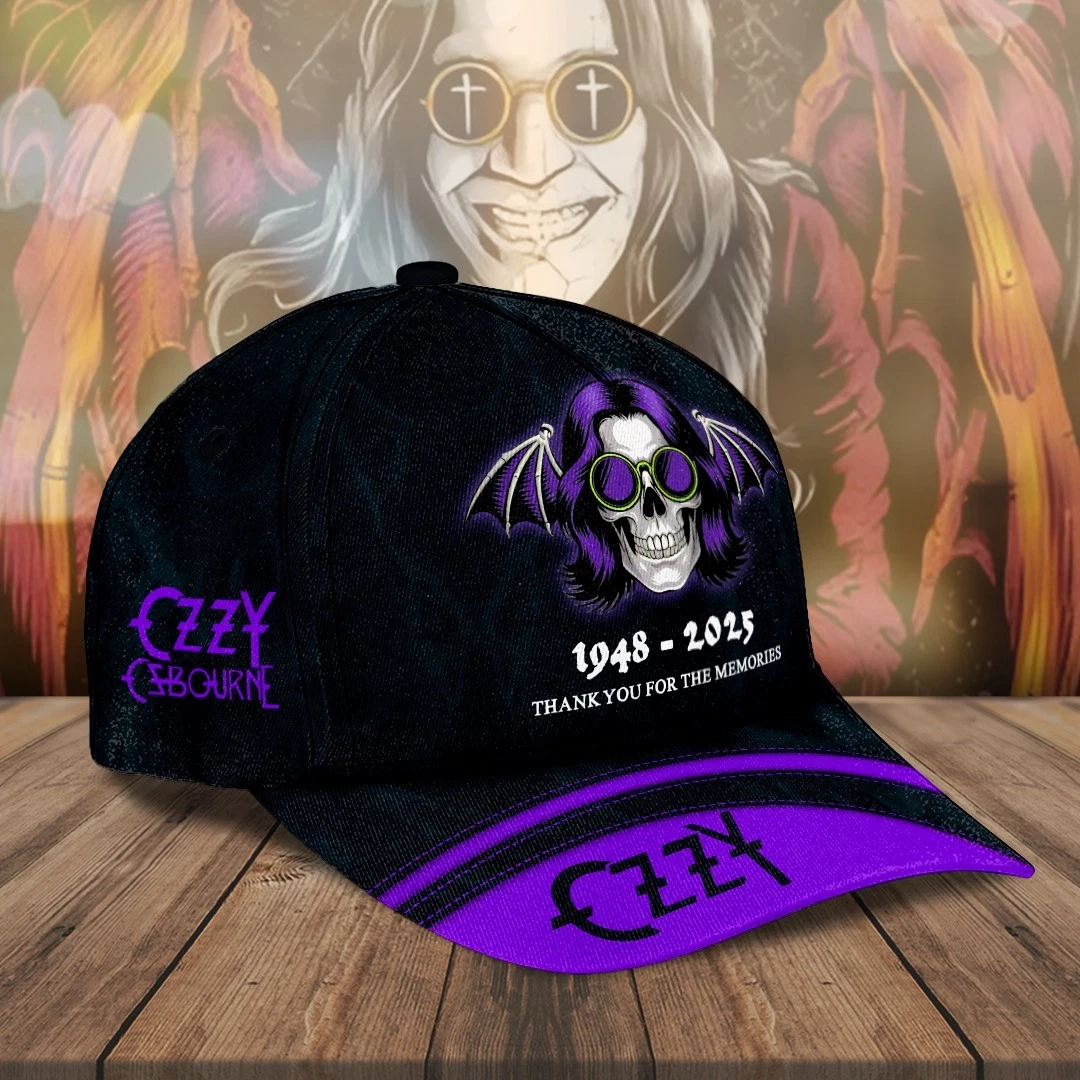 Ozzy Osbourne Classic Cap, Ozzy Osbourne Memory, Gift for Fan