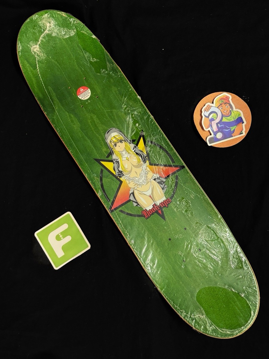 RARE Hookups Nun 8.0 Skateboard Deck Jeremy Klein JK Industries