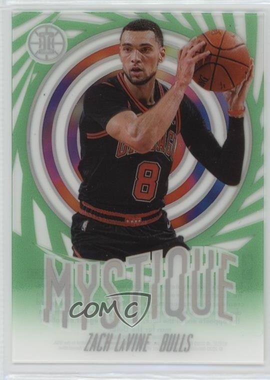2019-20 Panini Illusions Mystique Emerald Zach LaVine #11 g8q