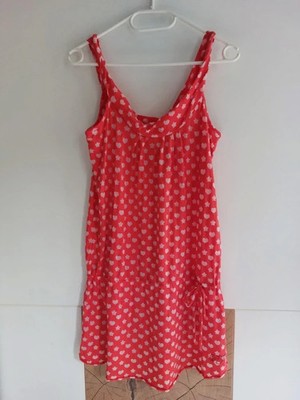 Pepe Jeans Sommerkleid Minikleid Gr. S Kleid Strandkleid rot NEU