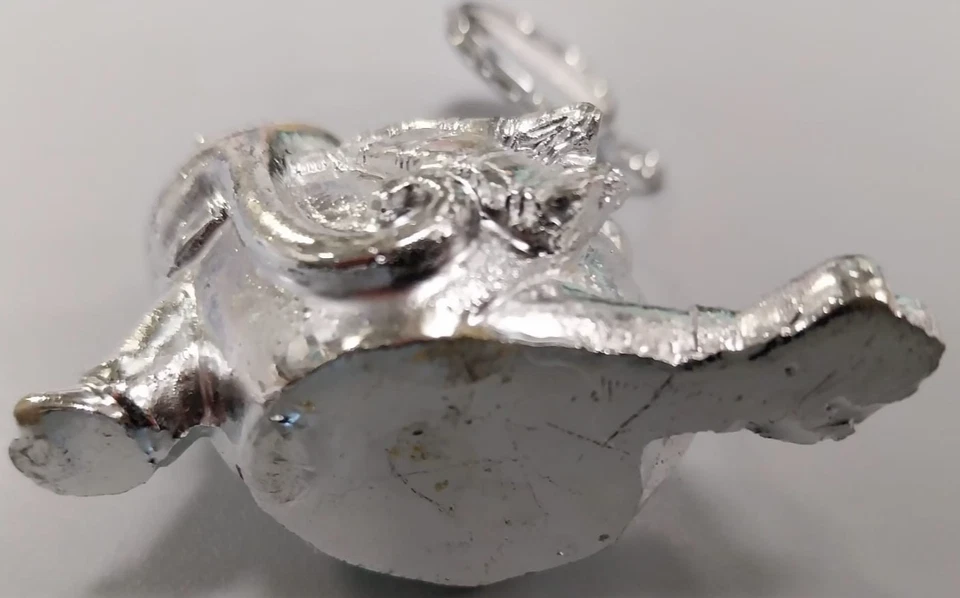 Segnaposto set 6 pezzi LF codice CH1362 Babbo Natale con pinza color argento - Immagine 3 di 4