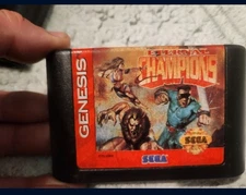 Sega Genesis Eternal Champions 1993 Vintage Fighting Game Cartridge Tested