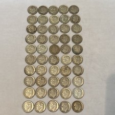 90% Silver Roosevelt Dime Roll (1946-64) (50 Dimes) $5.00 Face Value