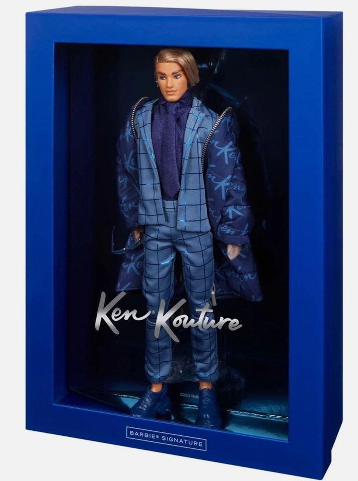 Muñeca Ken Kouture Serie #1 Etiqueta Dorada HRM23 Barbie Signature Mattel Edición Limitada Foto 2 de 4