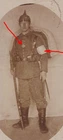 105) Photo Field Post 1916 Brandenburg Havel - 1st Ers.Batl. FUSILIER BATL. 30