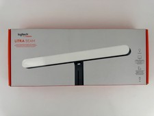 Logitech Litra Beam Premium LED Desktop Streaming Light with TrueSoft Technology