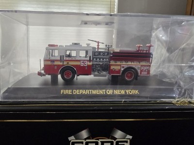 Code 3 Collectibles FDNY New York Fire Seagrave Pumper Engine 53 Spanish Harlem 