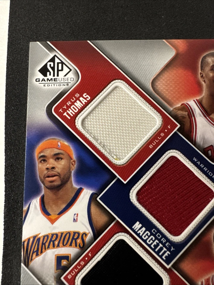 Scottie Pippen Juego Usado Parche 2009/10 SP Muestras Estrellas/299 Thomas, Maggette Foto 2 de 4
