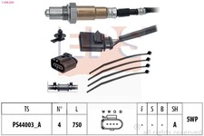 Lambdasonde Sensor Abgassteuerung EPS 1.998.204 für VW EOS 1F7 1F8 TIGUAN TOURAN