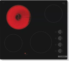 413) BOSCH Series 2 PKE611CA3E 59 cm Electric Ceramic Hob - Black