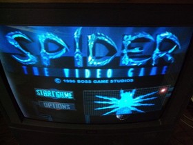 Spider (Sony PS1) + manual + Reg card , Tested, Free S/H