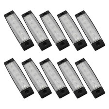 10 Pcs Marine Boat Lights,12V 24V Boat Interior Navigation Strip Light4467