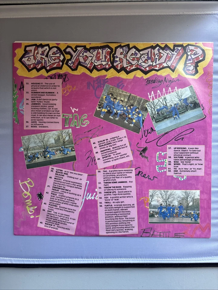 The Rock Steady Crew - Ready For Battle LP (VG) . - Image 4 of 4