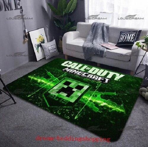 Dormitorio Salón Alfombras Antideslizantes Suelo Alfombras Niños Minecraft - Imagen 31 de 34