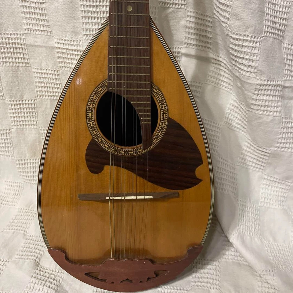 Suzuki 1967 No.45 Mandolin Brown Bowlback Japanese Stringe Instrument 8 Strings - Image 2 of 4