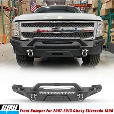Bumper For 2007-2013 Chevy Silverado 1500 3-in-1 Front Bumper With Bull Bar Bumper For 2007-2013 Chevy Silverado 1500 3-in-1 Front Bumper With Bull Bar