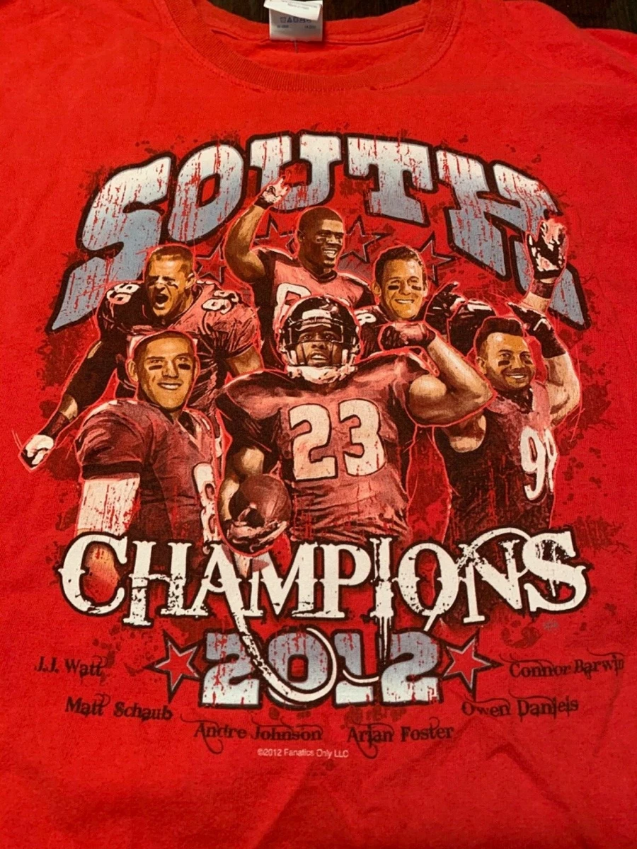 Houston texans top division champs shirts