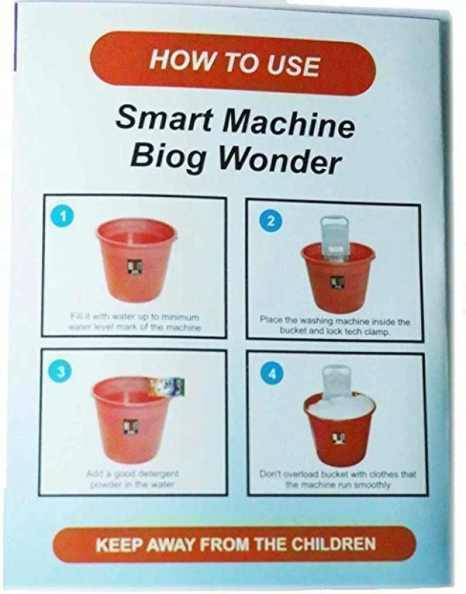 Surya MAGIC HANDY BUCKET SMART WASH Washing Machine Net (Pack of 1) - Image 3 of 4