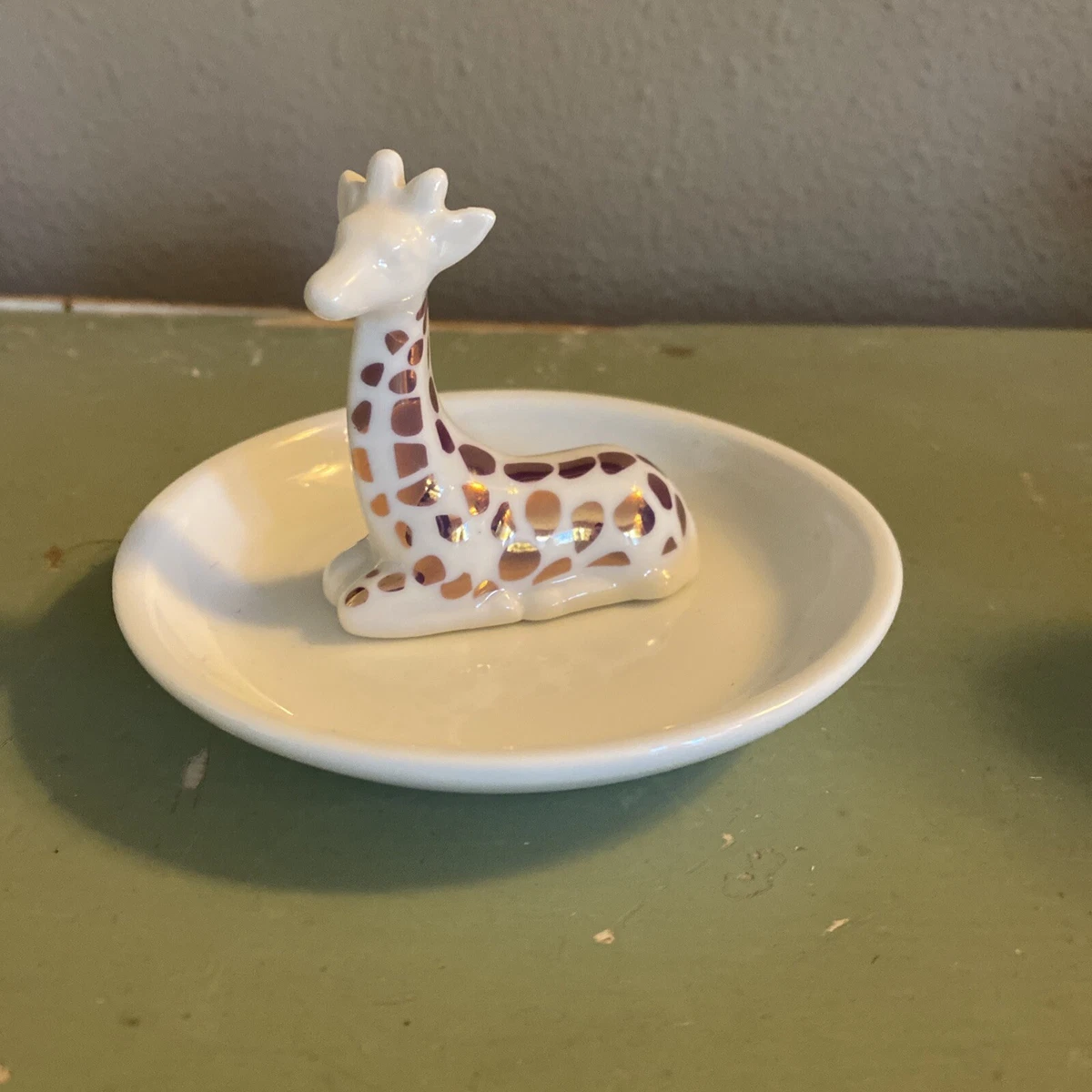 Giraffe trinket best sale dish