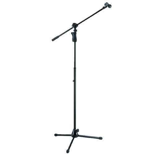 Hercules Ukulelenständer Mit Auto Grip System – Höhenverstellbar (57,5-81,5 Cm), Klappbar, Schwarz