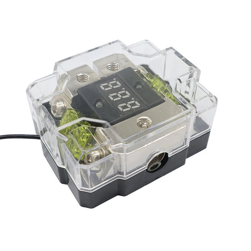 New 100A Car Audio Amplifier Fuse Holder Power Fuse Distribution Block Splitter - Image 4 of 4