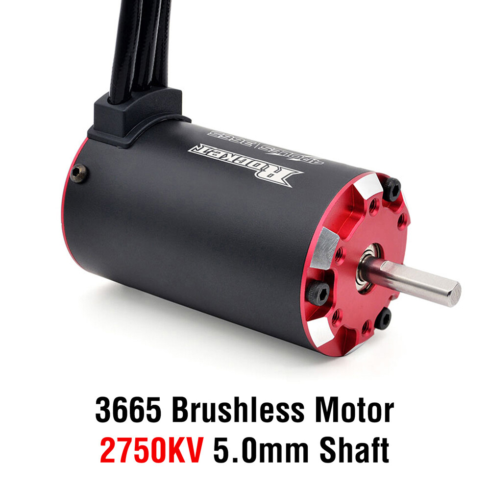 Rocket 3665 2750KV Brushless Motor fr 1/8 1/10 Tamiya GTR RC Racing Off-road Car