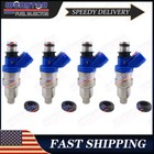 4Pcs Upgrade Dens* Fuel Injector For 1992-1995 Toyota Paseo 1.5L L4 (For: Toyota Paseo)