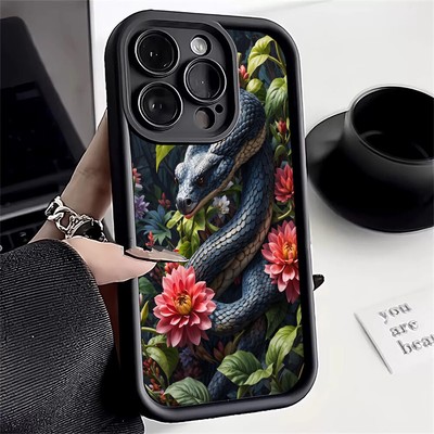 For iPhone Samsung Xiaomi Huawei Snake Year 2025 Case Hot ShockProof Phone Cover
