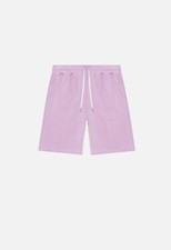 John Elliott USA Made Crimson Sweat Shorts Acai Sz 4 | XL