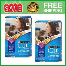Purina Cat Chow Complete High Protein Dry Cat Food with Chicken - 20 lb x 2 Bag