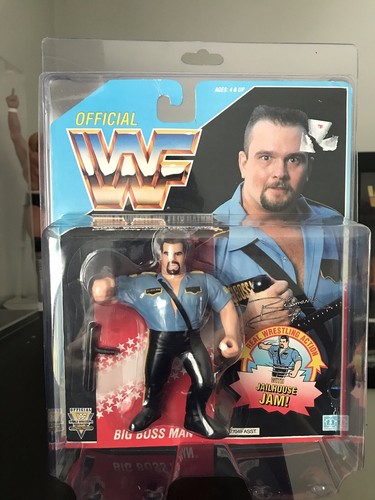 WWF Hasbro Series 3 Big Boss Man MOC WWF...