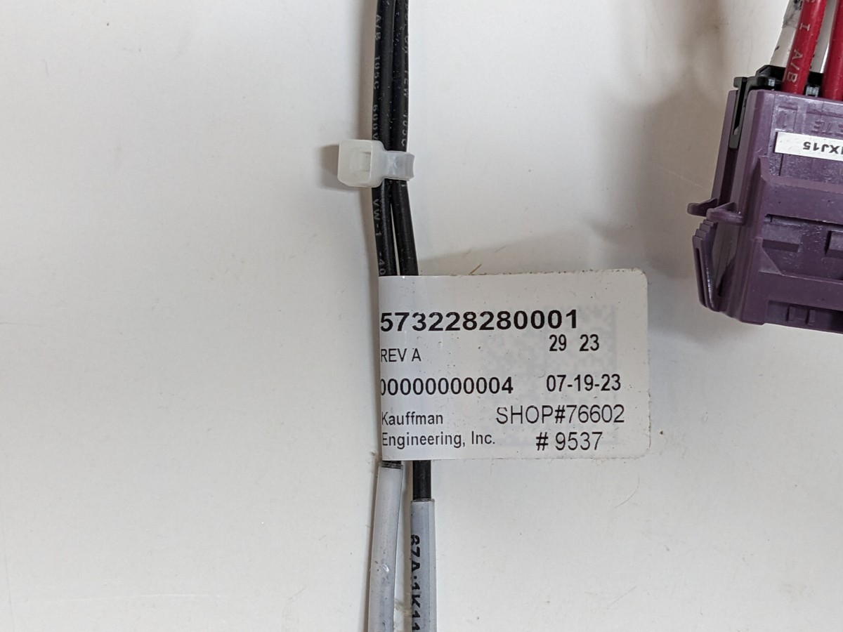 Kauffman Engineering 573228280001 Wiring Harness With DIN Rail | eBay 