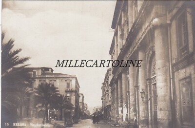 MESSINA: Via Garibaldi
