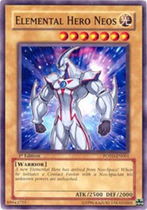 Elemental Hero Neos - POTD-EN001 - Common - 1st Edition x3 - Lightly Played