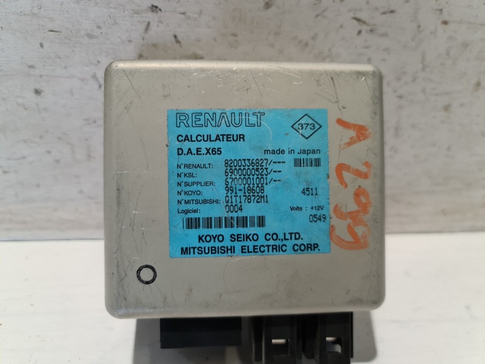 Renault Clio Power Steering Column Control Module ECU 2004 MK2 OEM