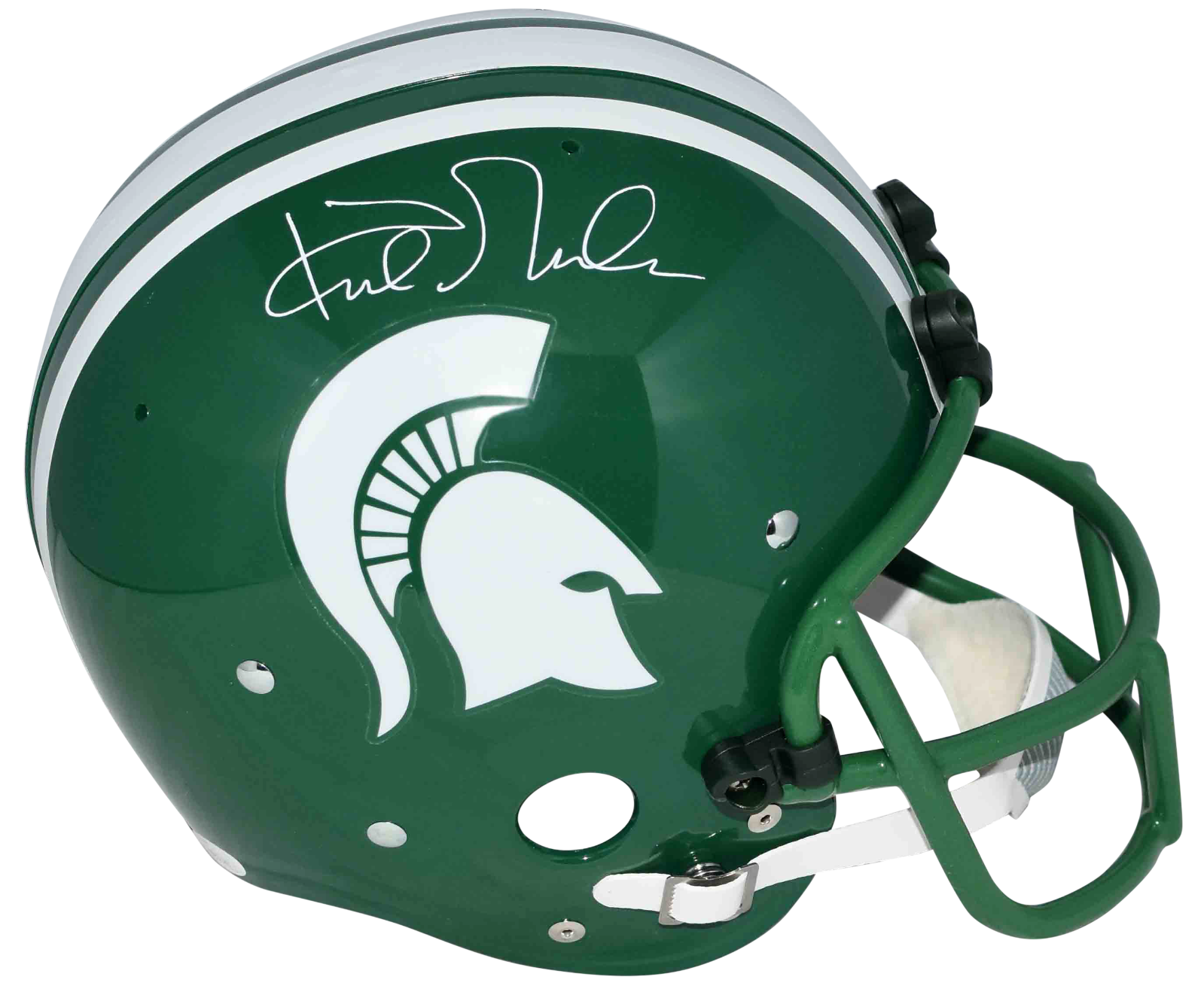 Kirk Gibson Autographed Signed Michigan State Spartans FULL SIZE THROWBACK RK HELMET JSA 