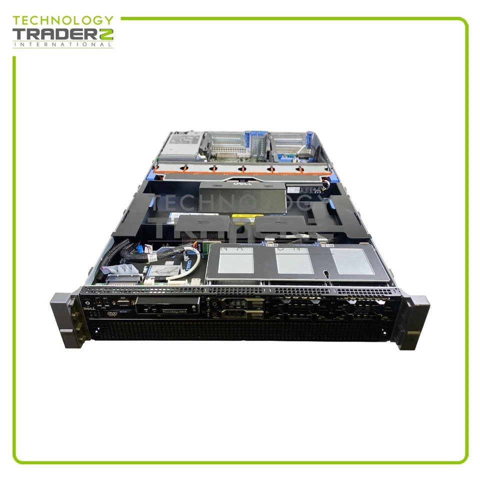 T150G Dell PowerEdge R815 4P Opteron 6128 8 Core 64GB 6x SFF Server W/ 2x 03MJJP - Image 2 of 3