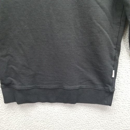 Lee Cooper Womens Sweatshirt Small Black White 1908 Originals Casual Ladies - Picture 4 of 14