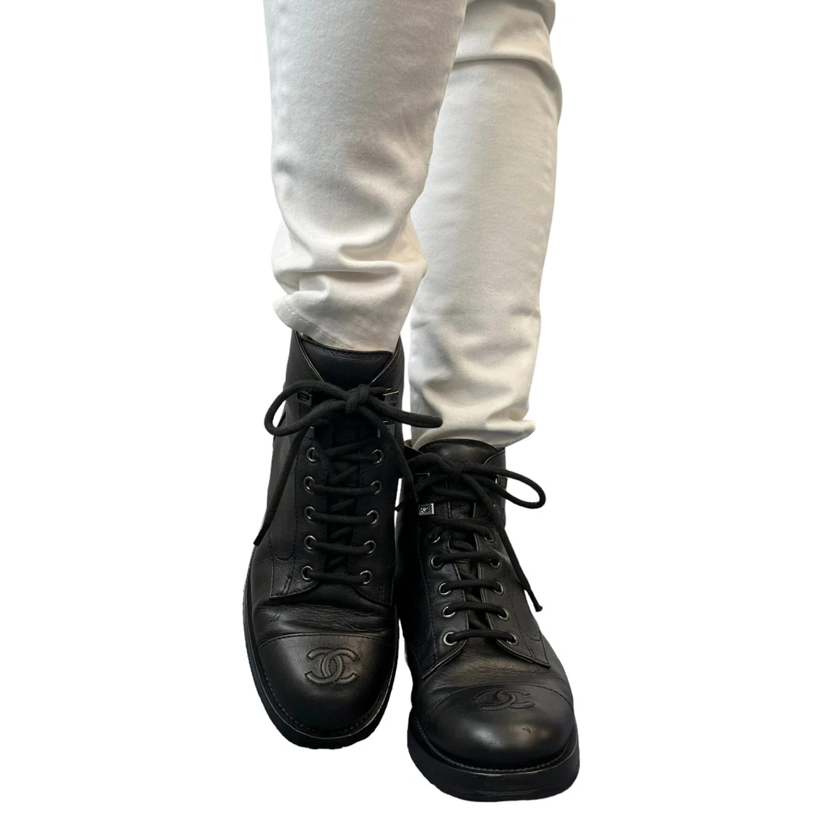 Chanel short boots hotsell