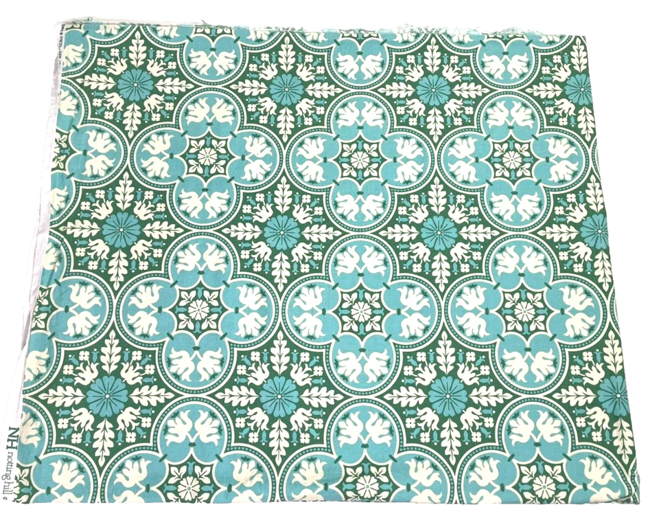Notting Hill By Joel Dewberry for Free Spirit "Historic Tile" fabric 71” x 41” - Image 2 of 4