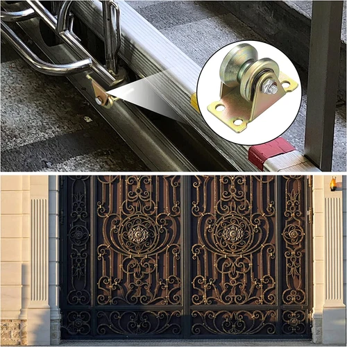 4 Stk Umlenkrollen Für Seile V-Nut Rollenrad Umlenkrolle Hebekran Seilrolle DE - Bild 6 von 11