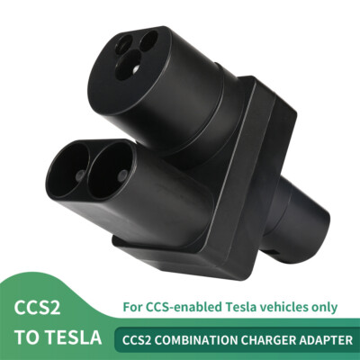 Neu EV Auto Ladeadapter Ladekupplung 250A für CCS2 zu Tesla Konverter Ladegerät