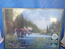 Cobble Hill Moose Lake 1000 Piece Jigsaw Puzzle New