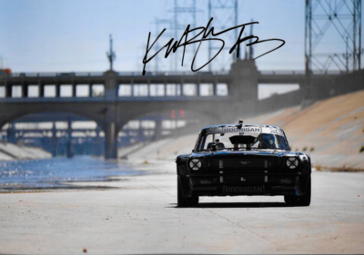 Ken Block Signed 8x10 Autographed Photo Ford Mustang Gymkhana