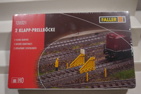 Faller H0 1:87 120321 2 Klapp-PrellböCke - Ovp - Neu