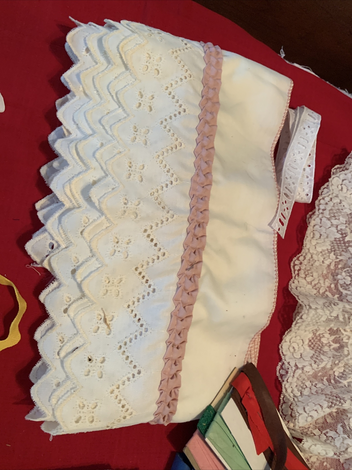 Antique Vintage Lace Trim LARGE LOT Sewing Craft Dolls lace lot G eBay
